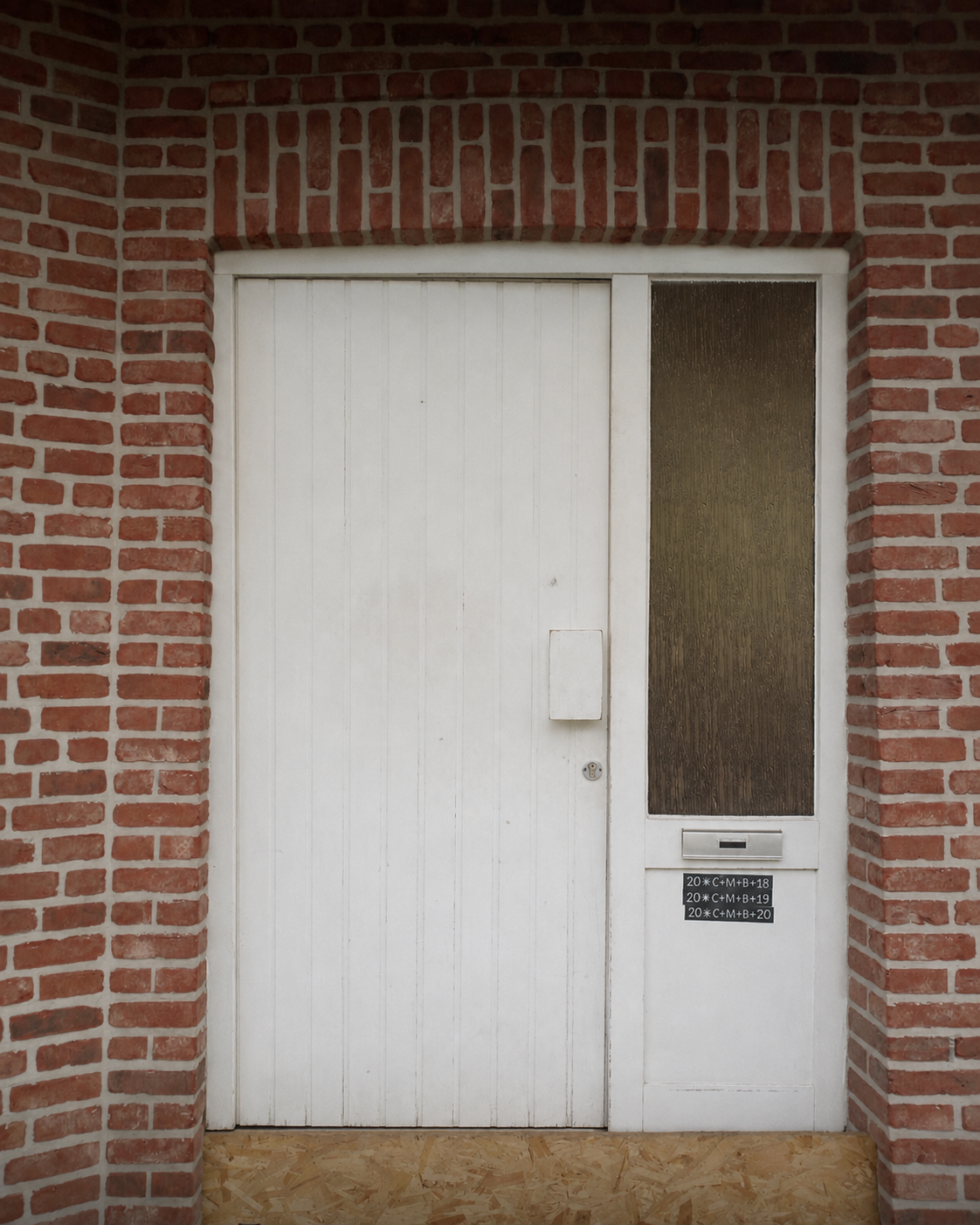 Vorher: Hauseingang vor der Erneuerung in Bielefeld